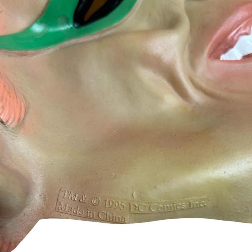 Vtg 1995 Riddler BATMAN FOREVER Mask - Picture 5 of 8
